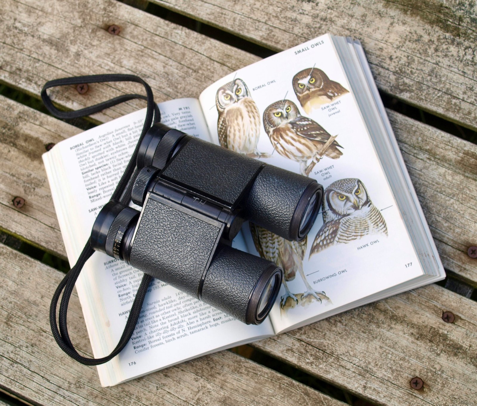 Book and Binocular